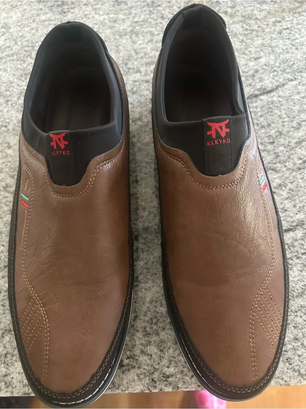 Men's Brown Slip-On Loafers